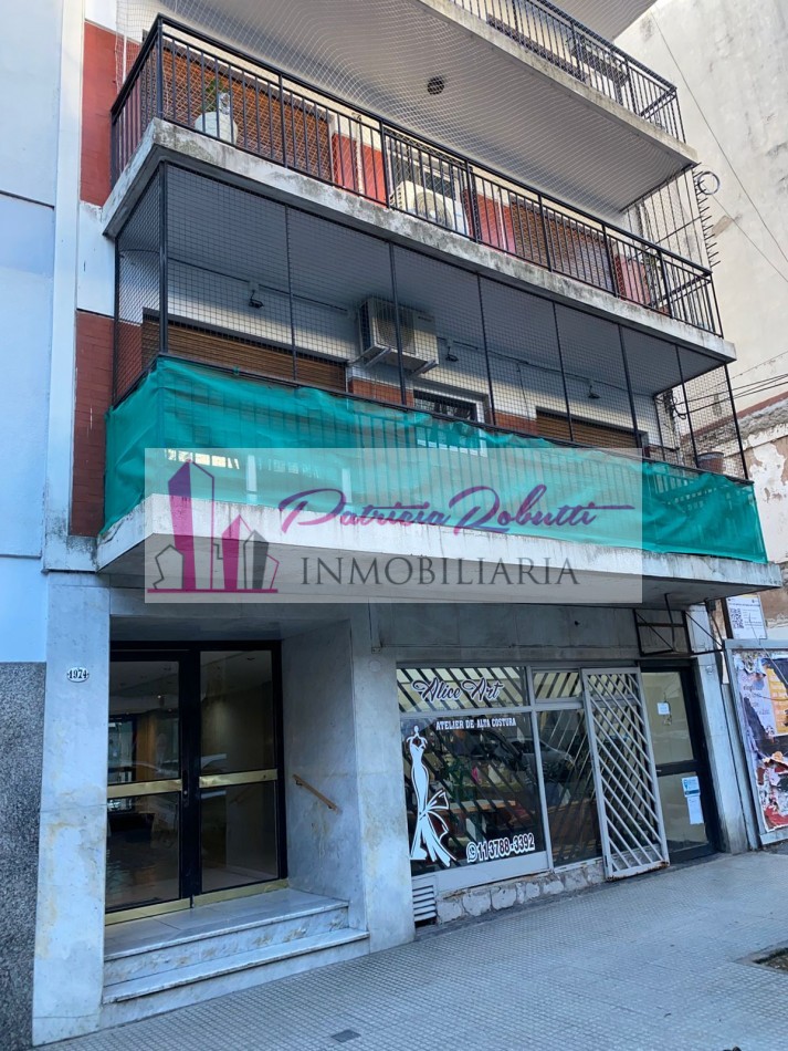 EN ALQUILER DEPARTAMENTO 3 AMBIENTES CON BALCON EN PALERMO.