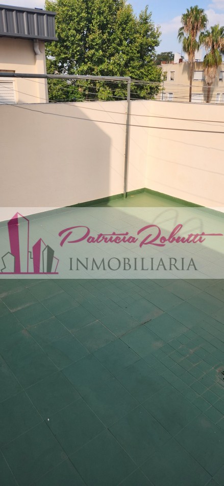 SE VENDE DEPARTAMENTO 2 AMB CON PATIO COCHERA Y TERRAZA COMPARTIDA VILLA LUGANO