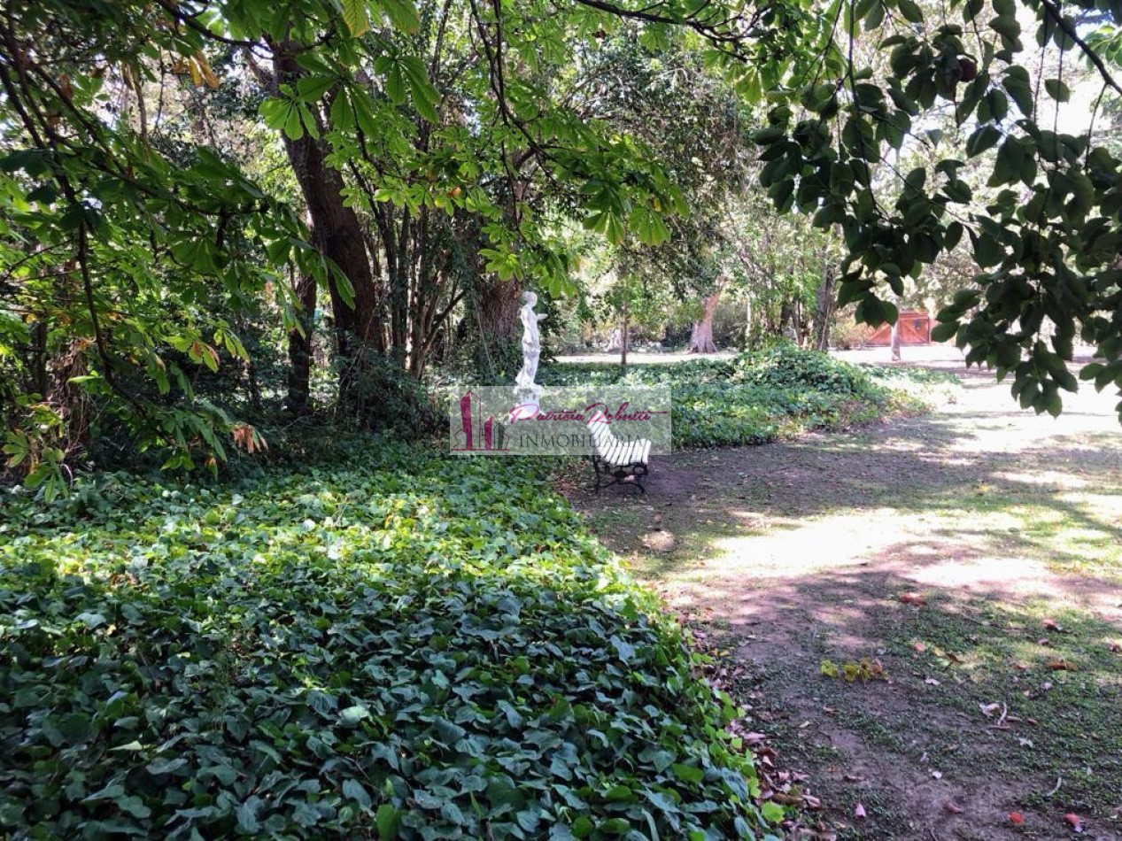 SE VENDE CASA 5 AMBIENTES CON PARQUE, PISCINA, CASA DE HUESPED GRAL. RODRIGUEZ