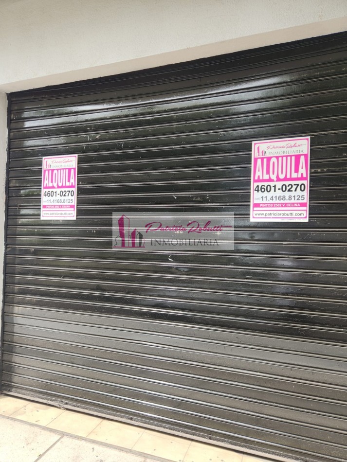 EN ALQUILER LOCAL COMERCIAL CON GALPON DEPOSITO EN VILLA CELINA.