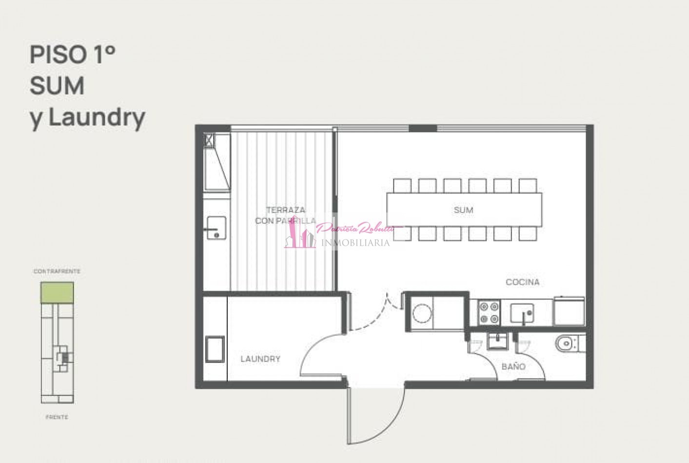 EMPRENDIMIENTO POZO NITIUM MONOAMBIENTE RIVADAVIA 8524  3° "B" VELEZ SARSFIELD